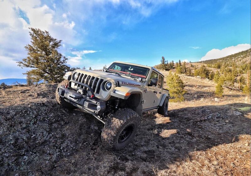 Oracle Oculus Bi-LED Projector Headlights for Jeep JL/Gladiator JT - Matte Blk - 5500K
