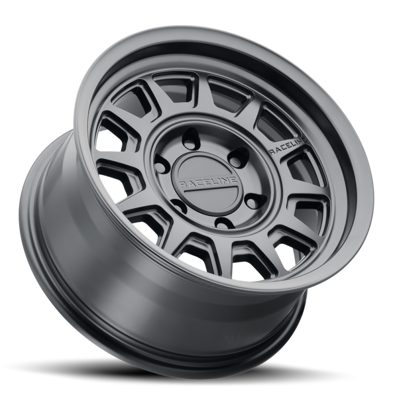 Raceline 952B Aero 17x8.5in / 6x139.7 BP / 18mm Offset / 106.1mm Bore - Satin Black Wheel