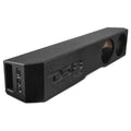 DS18 2x 8in Forward Firing Underseat Ported Box Subwoofer Enclosure -Black Spray Liner Paint Finish