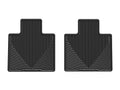 WeatherTech 2017+ Nissan Titan Rear Rubber Mats - Black