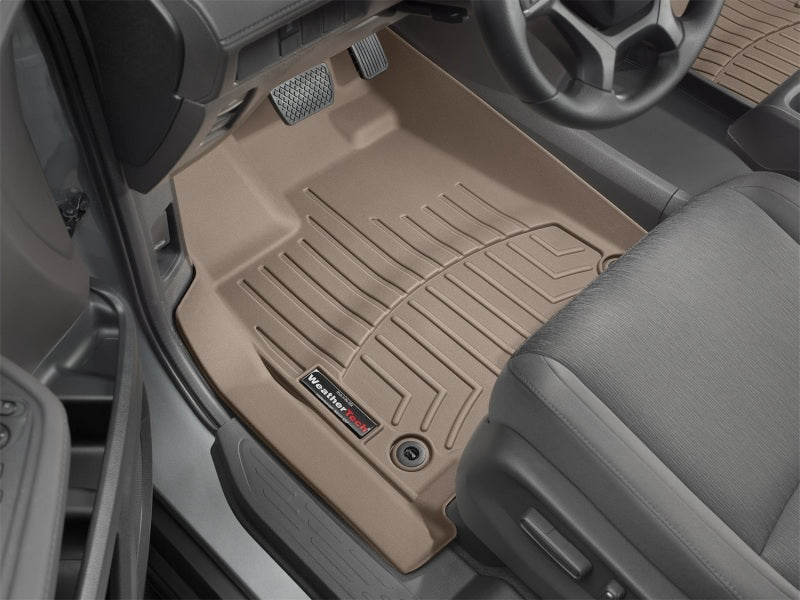 WeatherTech 2018+ Honda Odyssey Front FloorLiner - Tan