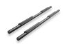 RealTruck 24-26 Toyota Tacoma Double Cab Traxio 3in Nerf Bars - Textured Black