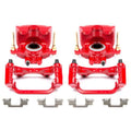 Power Stop 07-16 Cadillac Escalade Rear Red Calipers w/Brackets - Pair