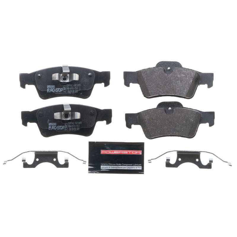 Power Stop 06-07 Mercedes-Benz R500 Euro-Stop ECE-R90 Rear Brake Pads