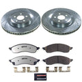 Power Stop 21-24 Ford Edge Front Z36 Truck & Tow Brake Kit