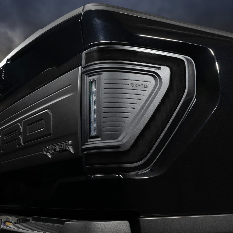 Oracle Lighting 21-24 Ford F-150 (Black Series) Flush Style LED Tail Lights