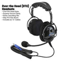 Rugged Radios Single Seat Kit with Digital Radio Over-the-Head H22 Ultimate Headset