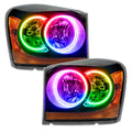 Oracle 04-06 Dodge Durango SMD HL - Black - ColorSHIFT w/o Controller