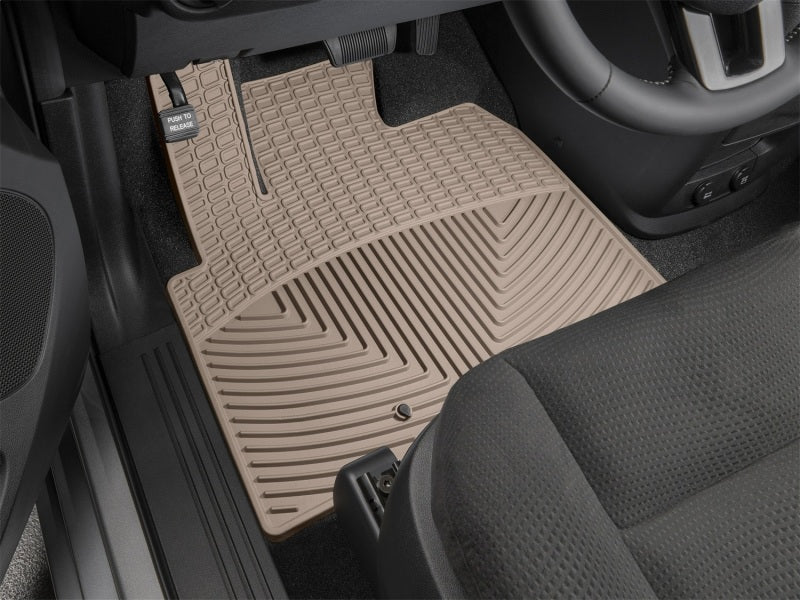 WeatherTech 2011-2016 Chrysler Town & Country Front Rubber Mats - Tan