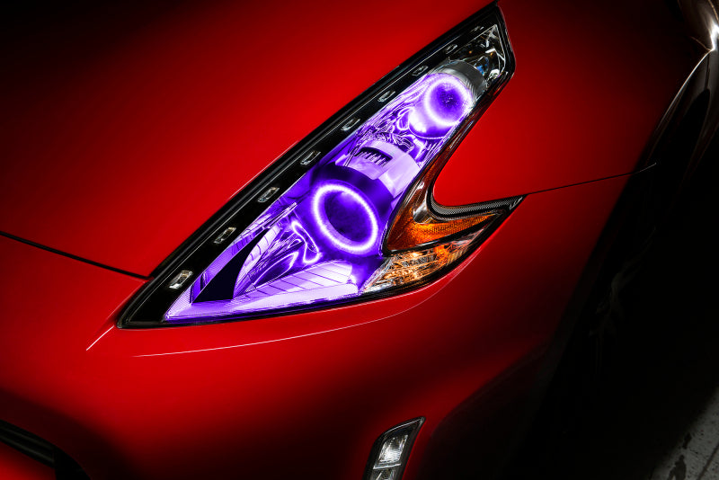 Oracle Nissan 370 Z 09-20 Dual Halo Kit - ColorSHIFT w/ Simple Controller
