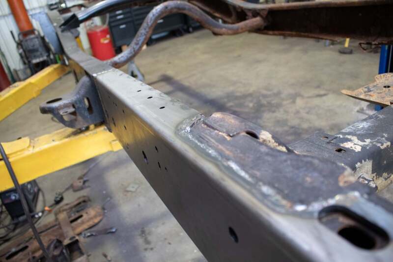 Rust Buster Center Forward Frame Section Right Side