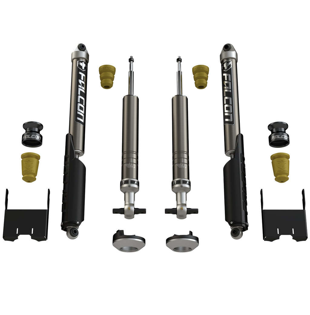 2015+ Ford F-150 2.25 Inch Sport Shock Leveling System Falcon Shocks