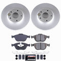 Power Stop 10-13 Ford Transit Connect Front Z23 Coated Brake Kit