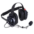 Rugged Radios H42 Behind the Head (BTH) Headset for 2-Way Radios Carbon Fiber