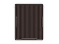 WeatherTech 2011+ Toyota Sienna Rear Rubber Mats - Cocoa