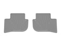 WeatherTech 22-24 Toyota Corolla Cross AWD/FWD Rear All-Weather Floor Mats - Grey