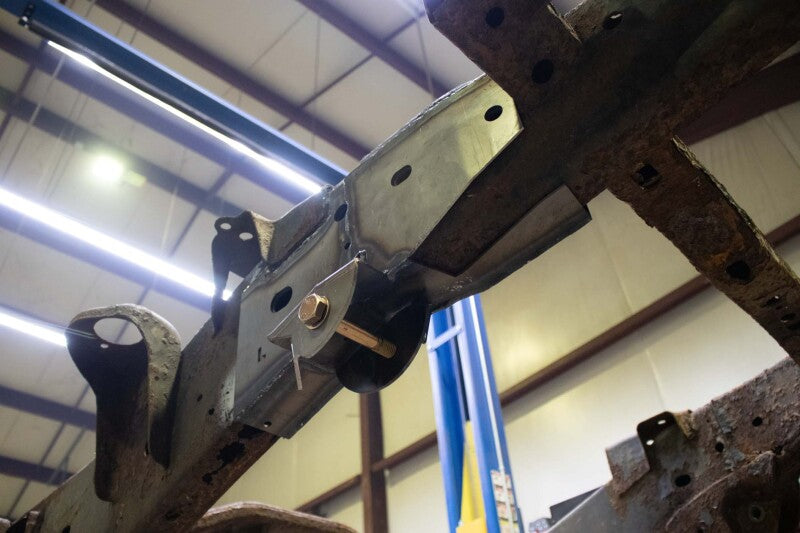 Rust Buster Forward Leaf Spring Mount Left Side