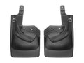 WeatherTech 18+ Jeep Wrangler Rubicon Rear No Drill Mudflaps - Black