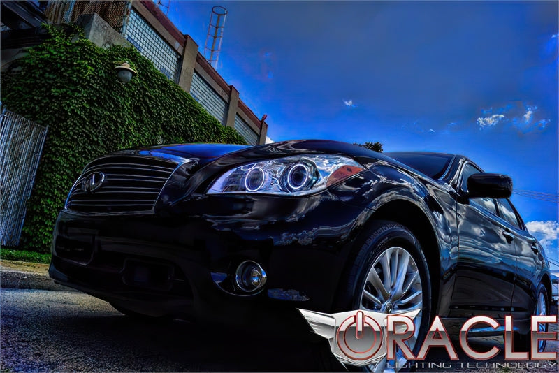 Oracle 10-13 Infiniti M37 LED Headlight Halo Kit - Red