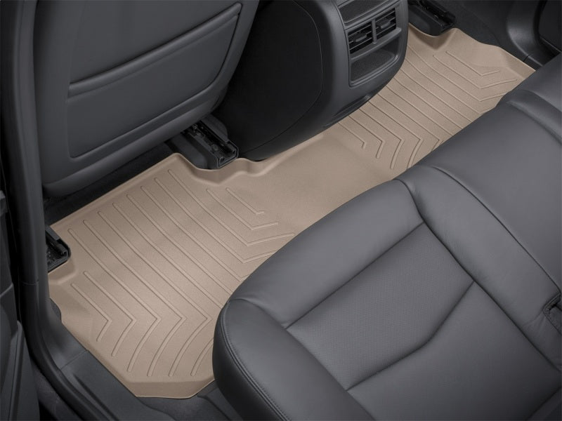 WeatherTech 2017+ Cadillac XT5 Rear FloorLiner - Tan