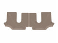 WeatherTech 18-26 Volkswagen Atlas-Bucket 2nd Row-3rd Row Rear All-Weather Floor Mats - Tan
