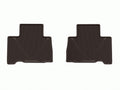 WeatherTech 15-21 Lexus NX (Incl. Hybrid) AZ10 Rear Rubber Mats - Cocoa
