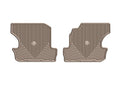 WeatherTech 2018+ Jeep Wrangler Rear Rubber Mats - Tan