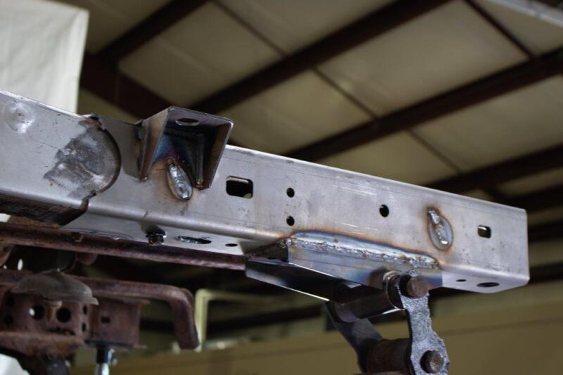 Rust Buster 95-04 Toyota Tacoma Rear Frame Section - Left Side