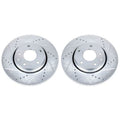 Power Stop 16-19 Mazda CX-5 Front Evolution Drilled & Slotted Rotors - Pair