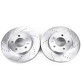 Power Stop 04-08 Chrysler Pacifica Front Evolution Drilled & Slotted Rotors - Pair
