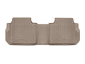 WeatherTech 2017+ GMC Acadia/Acadia Denali (2nd Row Bench Seats ONLY) Rear FloorLiner - Tan
