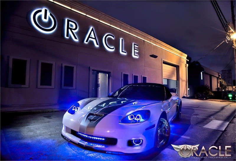 Oracle Chevrolet Corvette C6 05-13 LED Fog Halo Kit - White