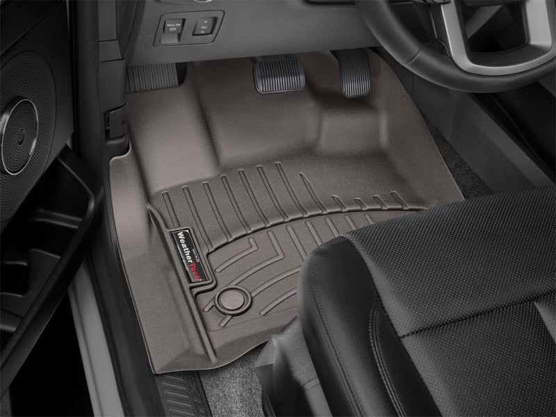 WeatherTech 2018+ Lincoln Navigator / Navigator L Front FloorLiner - Cocoa