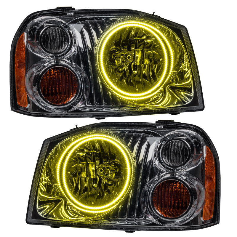 Oracle 01-04 Nissan Frontier SMD HL - Dual Halo - ColorSHIFT w/ Simple Controller