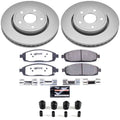 Power Stop 06-10 Jeep Commander Front Z36 Coated Truck & Tow Brake Kit