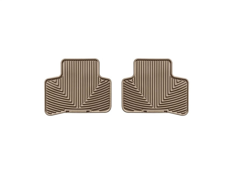 WeatherTech 09+ Mercedes-Benz GLK-Class (X204) Rear Rubber Mats - Tan