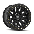 Dirty Life DT-3 17X9 5x127 -12 Offset - Satin Black w/ Simulated Beadlock