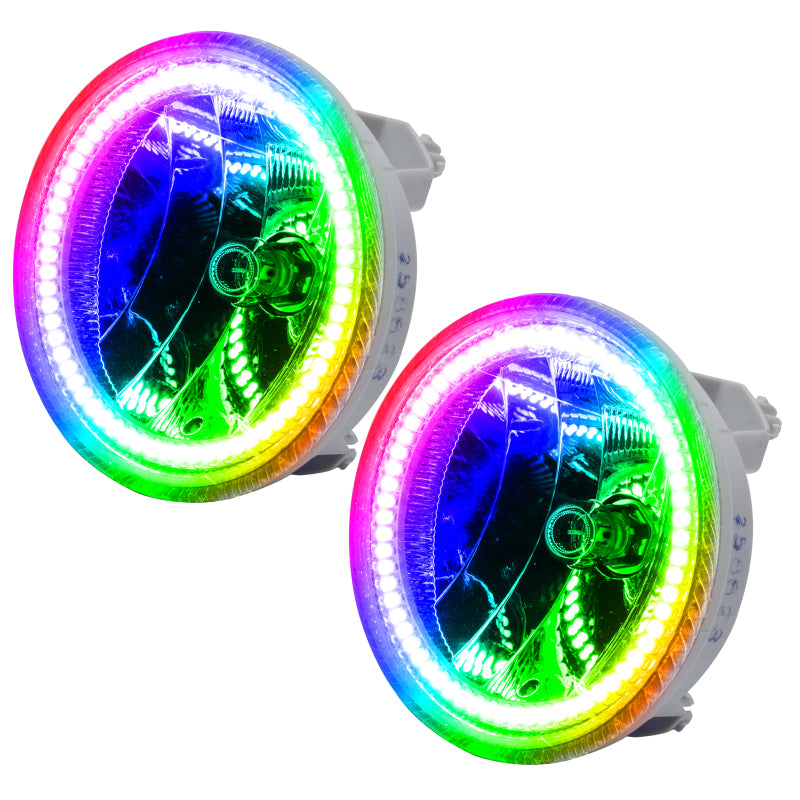 Oracle Chevrolet Camaro 10-13 LED Fog Halo Kit - ColorSHIFT