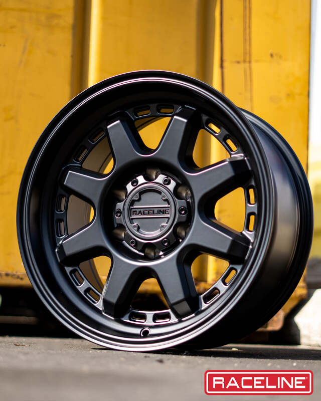 Raceline 947B Scout 20x10in / 5x127 BP / -19mm Offset / 78.1mm Bore - Satin Black Wheel