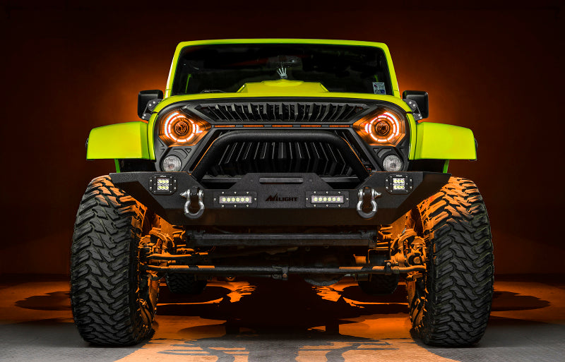 ORACLE Lighting 0718 Jeep Wrangler JK Oculus 7in ColorSHIFT Bi-LED Projector Headlights