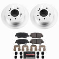 Power Stop 10-13 Kia Soul Rear Z23 Coated Brake Kit