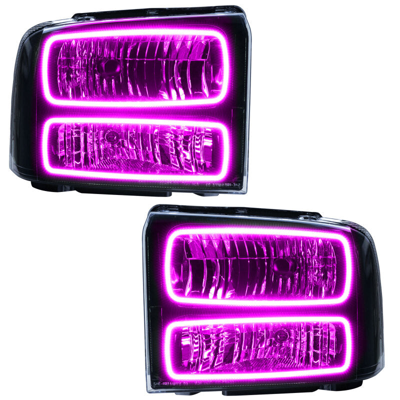 Oracle 05-07 Ford F-250/350 SMD HL - Black - ColorSHIFT