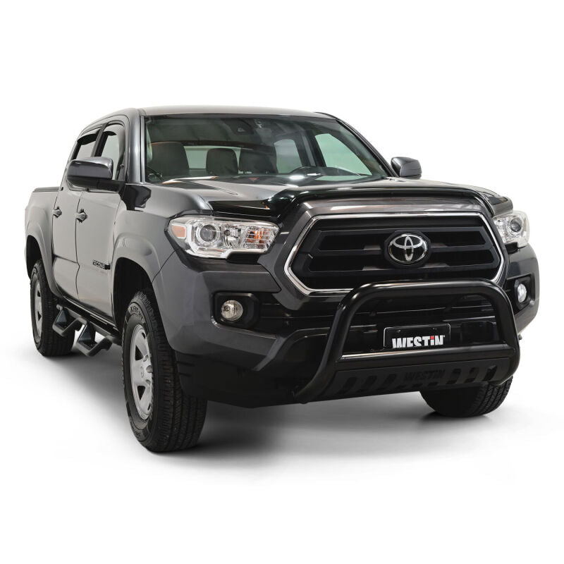 Westin 2016-2018 Toyota Tacoma Platinum Bug Shield - Smoke