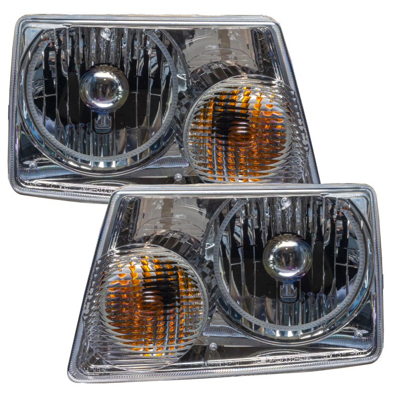 Oracle Lighting 01-11 Ford Ranger Pre-Assembled LED Halo Headlights -Red