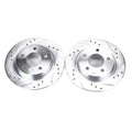 Power Stop 04-13 Mazda 3 Rear Evolution Drilled & Slotted Rotors - Pair