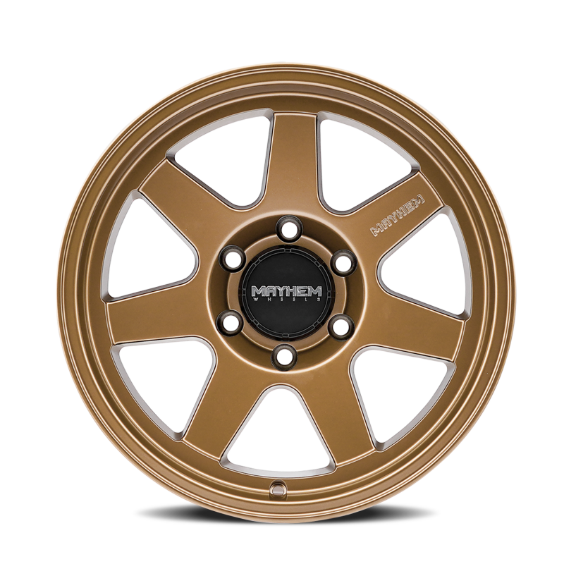 Mayhem 8307 Convoy 17x9 / 6x139.7 BP / -6mm Offset / 106mm Hub Matte Black Wheel