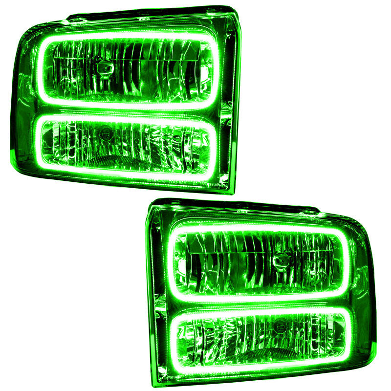 Oracle 05-07 Ford F-250/350 SMD HL - Chrome - ColorSHIFT w/ 2.0 Controller