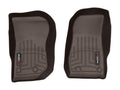 WeatherTech 14-16 Jeep Wrangler Front FloorLiners - Cocoa
