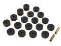 Body Mount Kit Black 74-75 Jeep CJ5 Rugged Ridge
