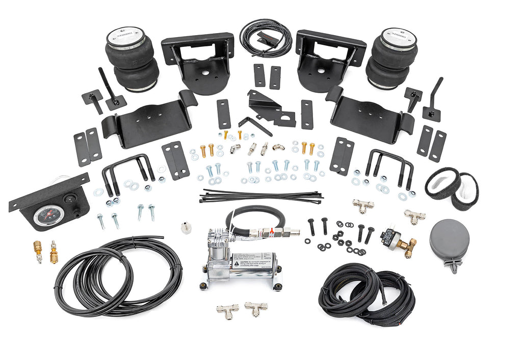 Air Spring Kit w/compressor 0-6 Inch Lifts Ford F-150 4WD (2021-2025) Rough Country